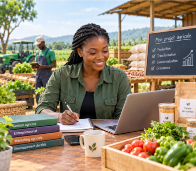 Faire émerger des entrepreneurs agricoles capables de créer de la valeur, des emplois et des opportunités durables.